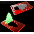 Christmas Tree Shaped LED Card Light